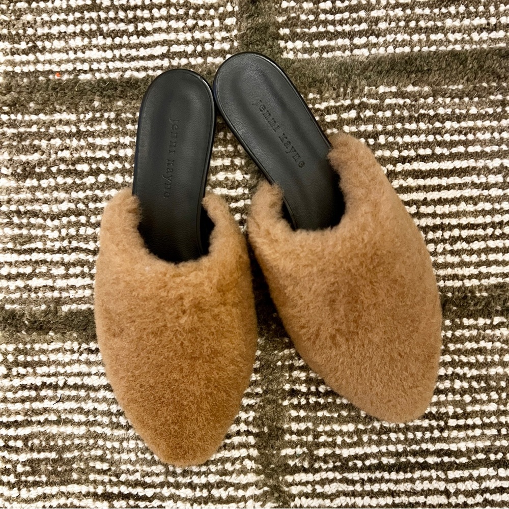 Jenni Kaye Shearling Mules